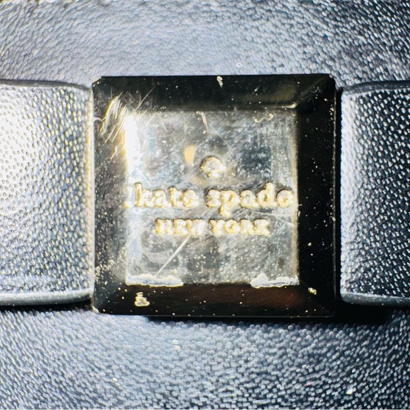 Kate Spade Black Wallet with Bow Detail - Picture 5 of 6